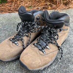 HITEC HIKING SHOES BOOTS 9.5 LADIES BROWN